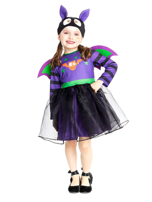 Disfraz de Vampiresa Murcielago para Bebe - Disfraces Halloween Vampiros
