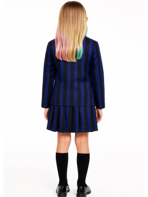 Disfraz de Miércoles Amiga Uniforme Enid Sinclair - Disfraces de la Familia Addams niñas