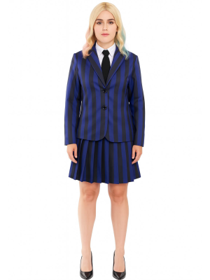 Disfraz de Miércoles Amiga Uniforme Enid Sinclair - Disfraces de la Familia Addams mujer