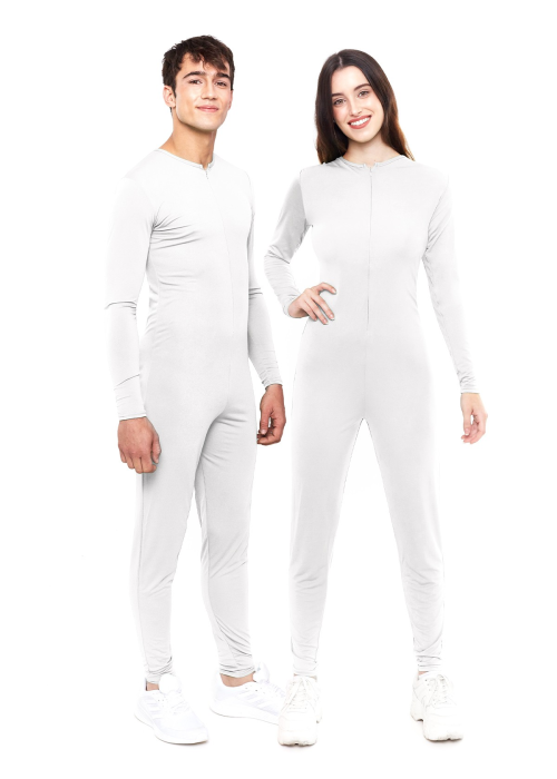 Malla Color Blanco para Adulto - Disfraces Mallas y Musculos