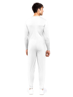 Malla Color Blanco para Adulto - Disfraces Mallas y Musculos - Disfraces de Sombras y Musculos Adultos