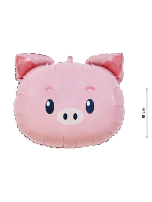 Globo Cabeza De Cerdito - Decoracion para Cumpleaños