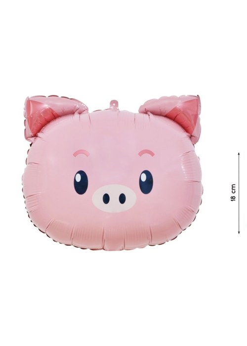 Globo Cabeza De Cerdito - Decoracion para Cumpleaños