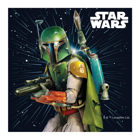 còpia de Servilletas Star Wars 20 Unidades