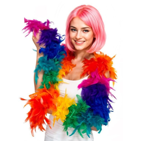 còpia de Boa Plumas Arcoiris