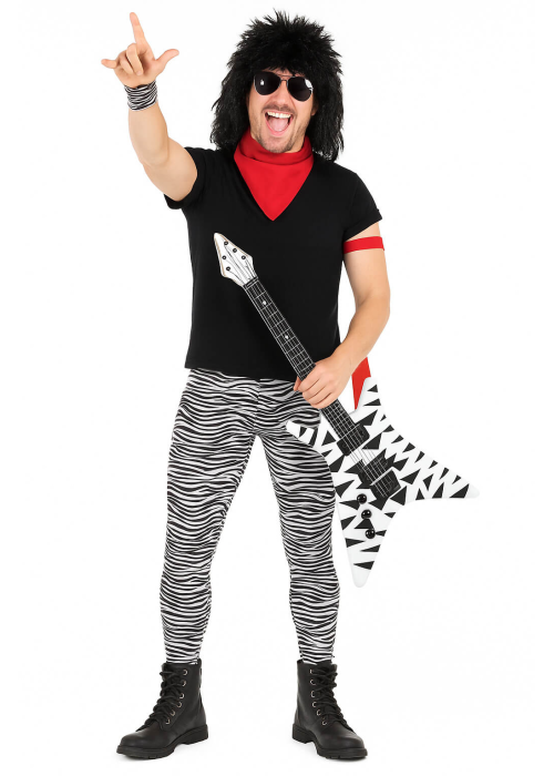 Disfraz De Rockero - Disfraces de Cantantes Heavys y punk