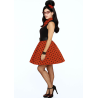 Disfraz De Rockera Amy Winehouse Con Peluca - Disfraces Pin Up