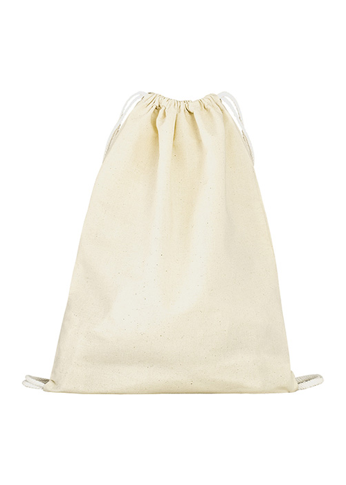 Mochila Tela Beige cuerdas - Bolsos, Mochilas Arrantzale - Bolsos, Mochilas y Complementos