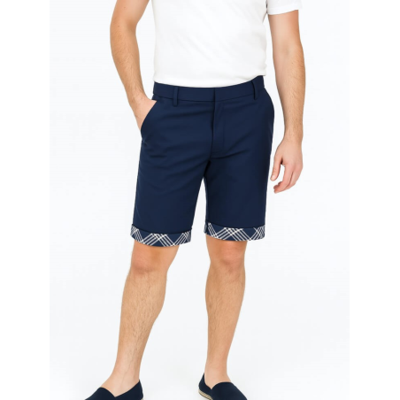 Pantalon Mahon Cuadros Corto Adulto - Pantalones arrantzale fiestas - Trajes Vascos Hombre