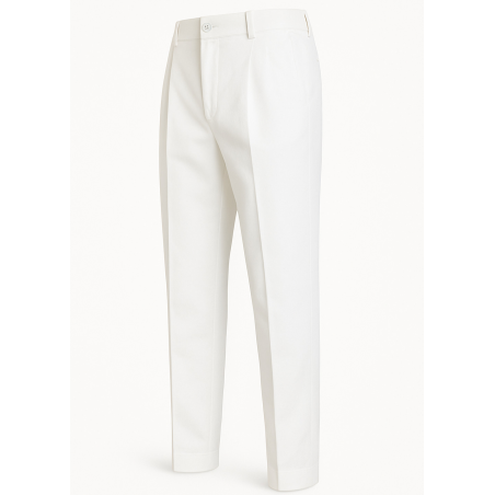 Pantalon blanco Dantzari hombre - Pantalones San fermin - Euskal Jantziak