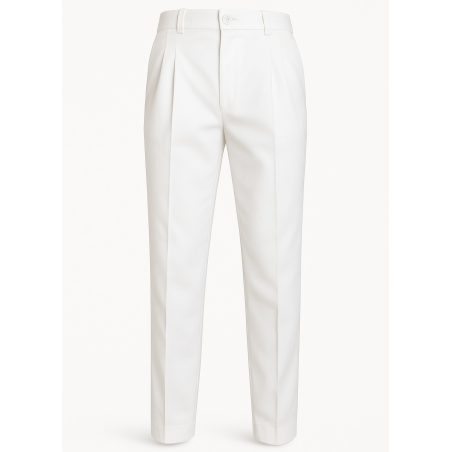 Pantalon blanco Dantzari hombre - Pantalones San fermin - Trajes Vascos