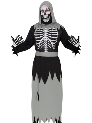 Disfraz de Esqueleto Tunica para Hombre - Disfraces Halloween Calaveras