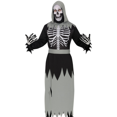 Disfraz de Esqueleto Tunica para Hombre - Disfraces Halloween Calaveras