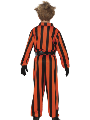 Disfraz de Arlequin Prisionero Infantil - Disfraces Halloween Payasos - Disfraces de Payasos Siniestros Infantiles