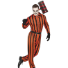 Disfraz de Arlequin Prisionero para Hombre - Disfraces Halloween Payasos Adultos