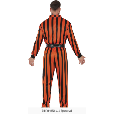 Disfraz de Arlequin Prisionero para Hombre - Disfraces Halloween Payasos - Disfraces de Payasos Siniestros para Hombre