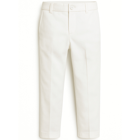 Pantalon blanco Dantzari Niño - Pantalones San fermin - Trajes Vascos