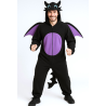 Disfraz de Dragon Negro adulto - Disfraces Como Entrenar a tu Dragon - Pijama Desdentado - Toothlees
