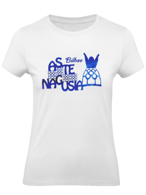 Camiseta Aste Nagusia Baldosa Mari Mujer - Blusones, Camisas y Camisetas Regionales