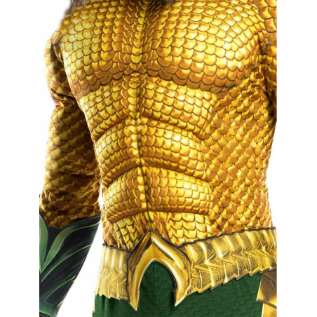 Disfraz de Aquaman Musculoso Deluxe para Hombre - Disfraces de Superheroes - Disfraces de Aquaman para Adulto