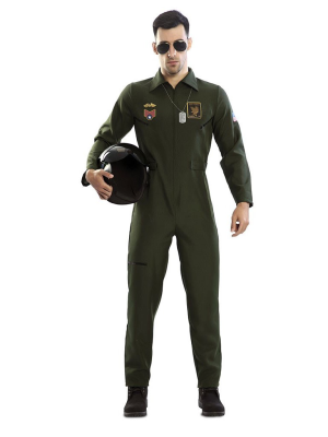 Disfraz De Piloto De Guerra Adulto