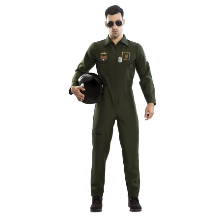 Disfraz De Piloto De Guerra Adulto