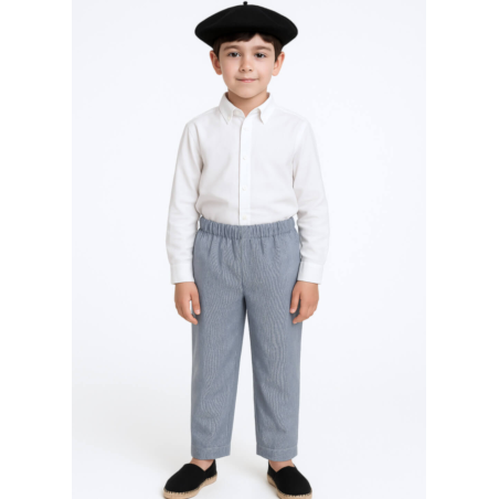 Pantalon Mil Rayas intanfil - Trajes regionales vascos - Pantalones Blusas Vitoria