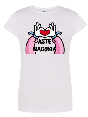 Camiseta Aste Nagusia Corazon Mujer - Camisetas Marijaia