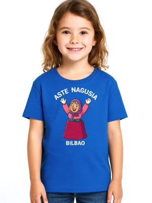 Camiseta Aste Nagusia Marijaia Infantil - Camisetas Fiestas Bilbao