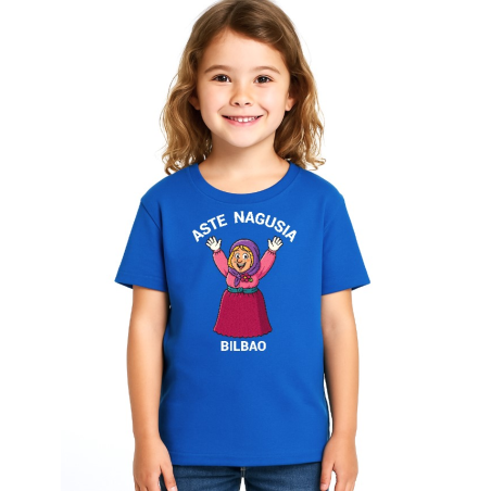 Camiseta Aste Nagusia Marijaia niña - Camisetas Fiestas Bilbao