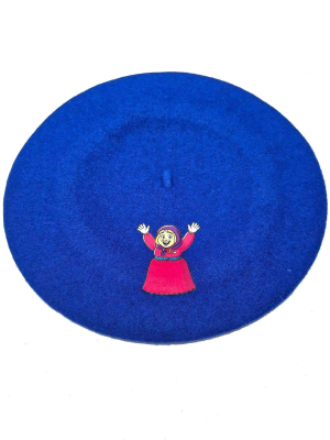 Comprar Txapela Marijaia Azul Adolescente - Complementos Fiestas de Bilbao