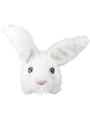 Mascara de Conejo Blanco - Caretas Disfraces Animales - Mascaras y Antifaces