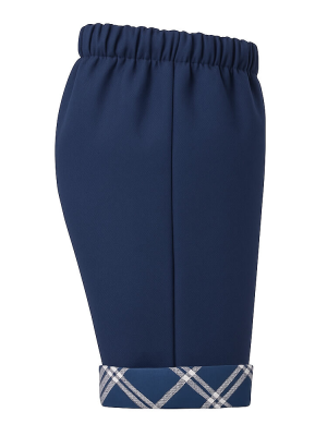 Pantalon Mahon corto Cuadros Arrantzale infantil - Trajes Regionales Vascos