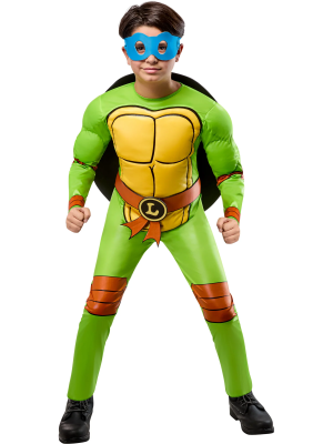 Disfraz de Tortuga Ninja Musculoso 4 en 1 para Niño – Disfraces de Superheroes