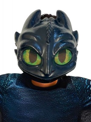 Mascara de Dragon Negro Infantil – Complementos Como Entrenar a Tu Dragon
