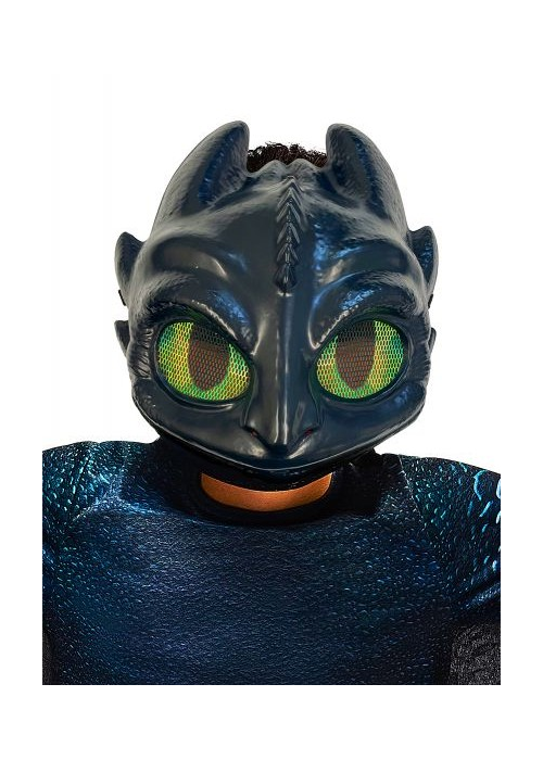 Mascara de Dragon Negro Infantil – Complementos Como Entrenar a Tu Dragon