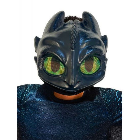 Mascara de Dragon Negro Infantil – Complementos Como Entrenar a Tu Dragon