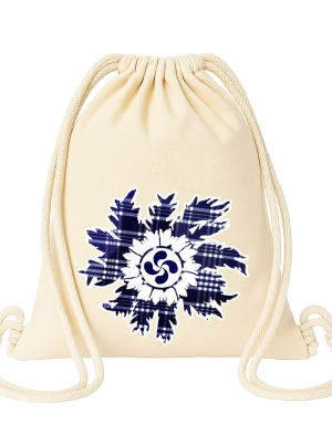 copy of Mochila Beige Lauburu Azul - Mochilas arrantzale