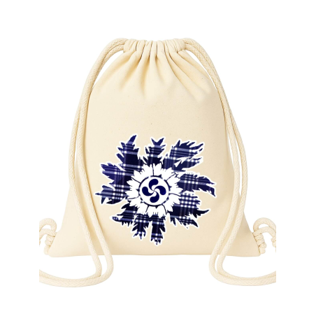 copy of Mochila Beige Lauburu Azul - Mochilas arrantzale
