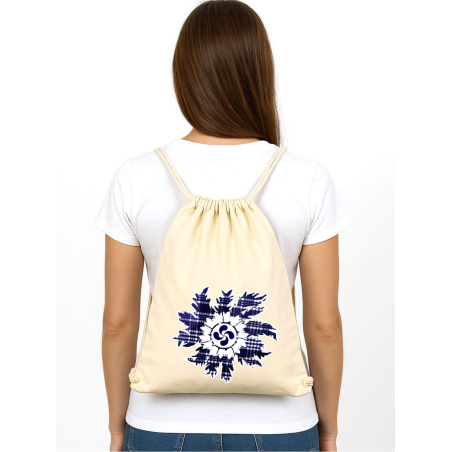 Mochila Beige Eguzkilore Cuadros - Mochilas arrantzale - Bolsos, Mochilas y Complementos