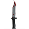 Cuchillo Con Sangre 34cm - Armas de Halloween