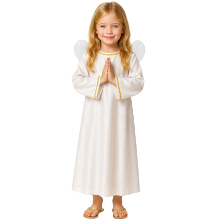 Disfraz De Angel Infantil - Disfraces Navideños Infantiles
