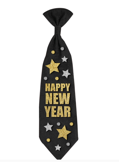 Corbata Happy New Year