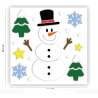 Meñeco de Nieve Decorativo De Gel - Complementos Navideños