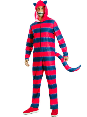 Disfraz de Gato Rayado Pijama Adulto - Disfraces Alicia Pais de las Maravillas