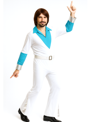 Disfraz de abba  Mamma Mia chico - Disfraces de Disco años 70-80 hombre