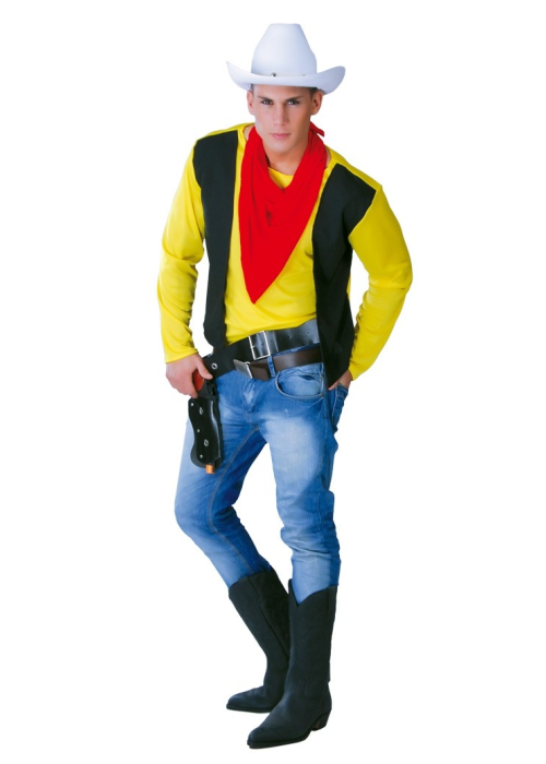 Disfraz de Vaquero Lucky Luke - Disfraces de Cine y Tv para Hombre