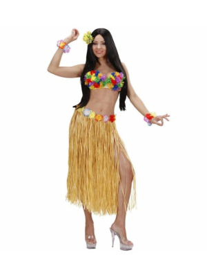 Comprar la Faldilla Hawaiana Llarg de Palla per només 3,50€ – vestit de Botiga en línia