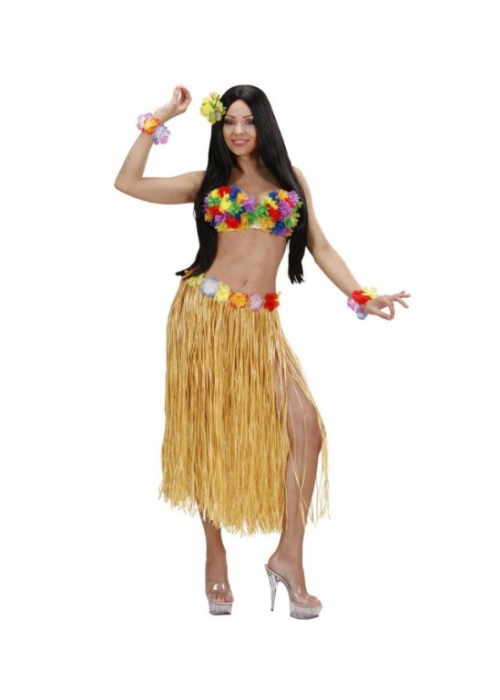 Comprar la Faldilla Hawaiana Llarg de Palla per només 3,50€ – vestit de Botiga en línia