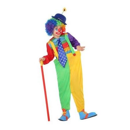 Disfraz De Payaso Buzo Infantil - Disfraces de Payasos para Niños